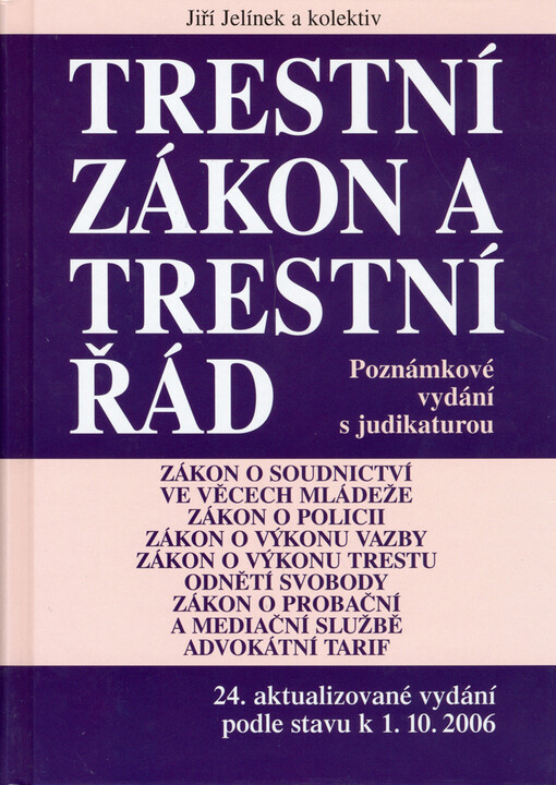 Trestní zákon ;