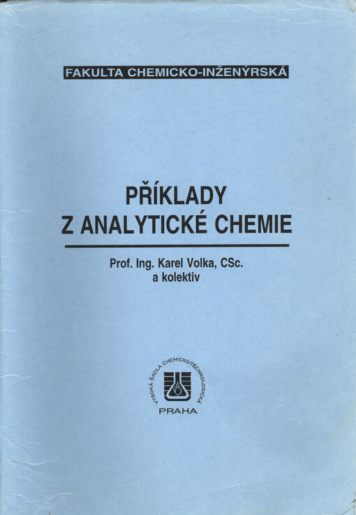 Příklady z analytické chemie: sešit 1-5