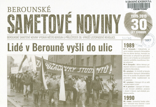 Berounské sametové noviny