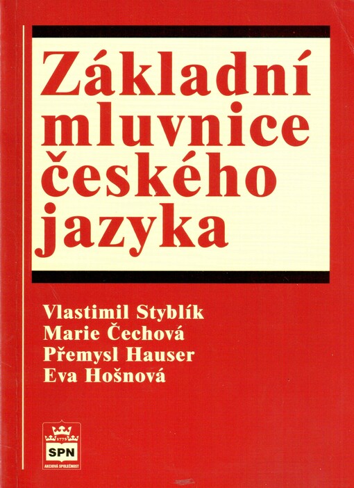 Základní mluvnice českého jazyka