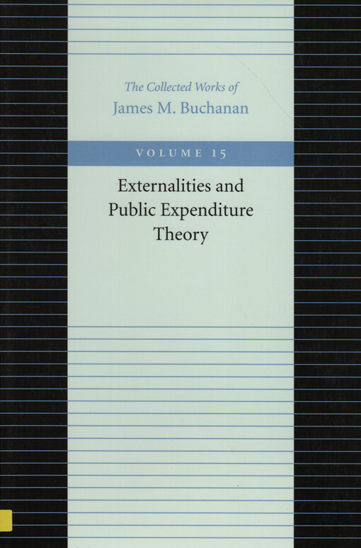Externalities and public expenditure theory