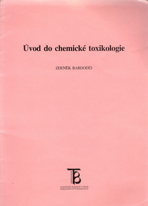 Úvod do chemické toxikologie