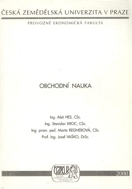 Obchodní nauka