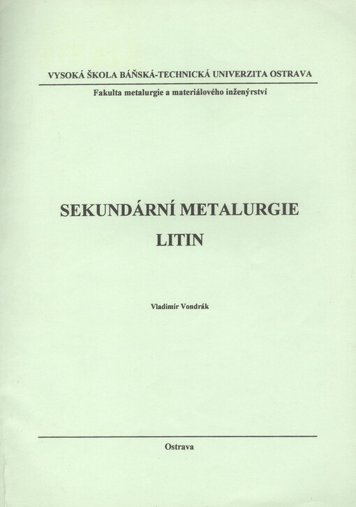 Sekundární metalurgie litin