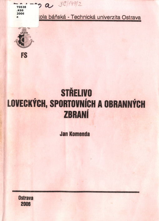 Střelivo loveckých, sportovních a obranných zbraní