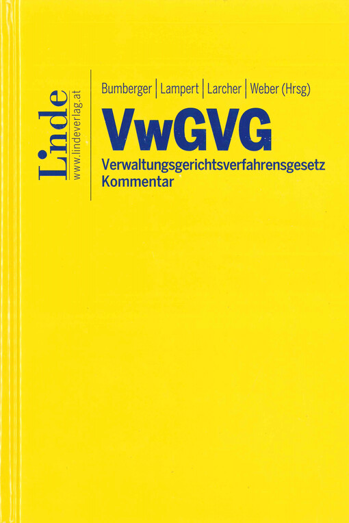 VwGVG : Verwaltungsgerichtsverfahrensgesetz : Kommentar