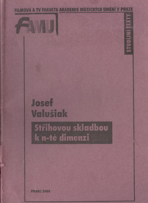 Střihovou skladbou k n-té dimenzi