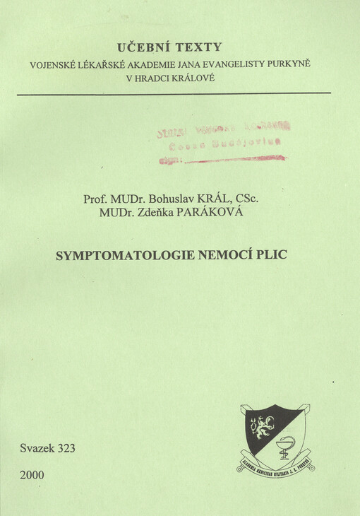 Symptomatologie nemocí plic