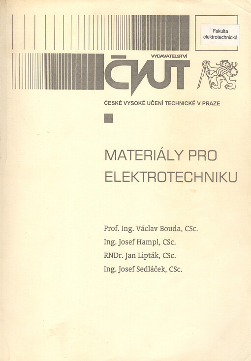 Materiály pro elektrotechniku