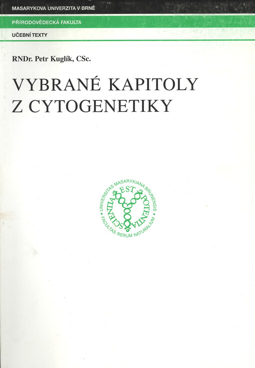 Vybrané kapitoly z cytogenetiky