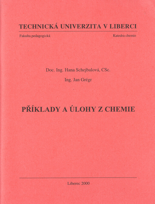 Příklady a úlohy z chemie