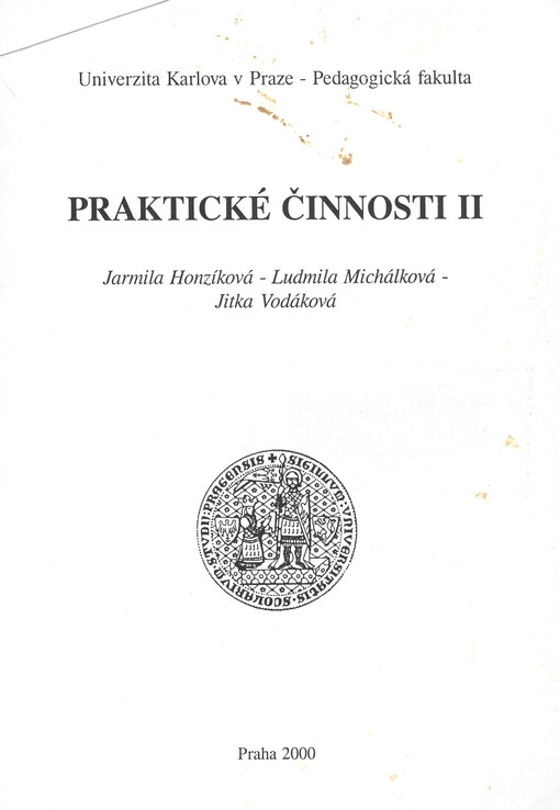 Praktické činnosti. II