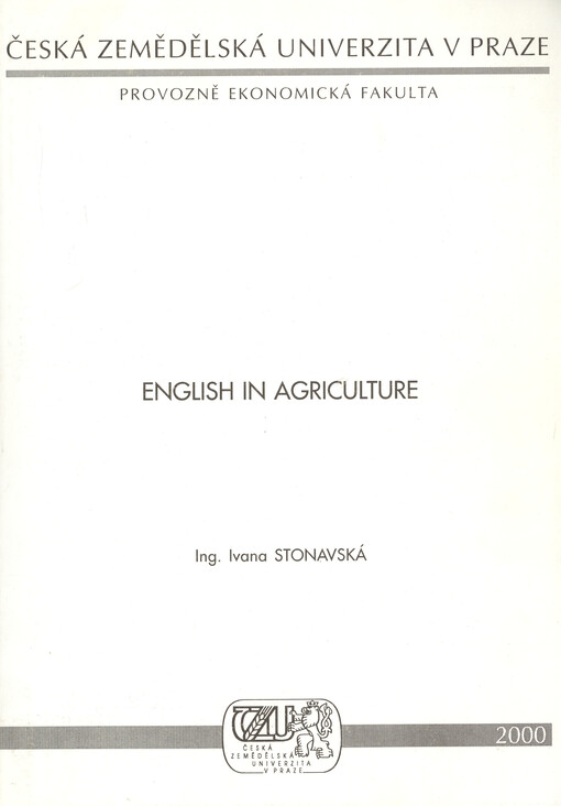 English in agriculture