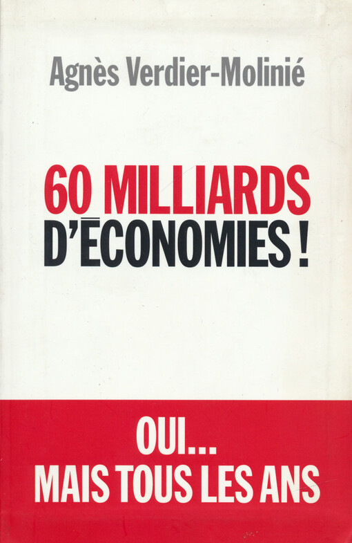 60 milliards d'économies!