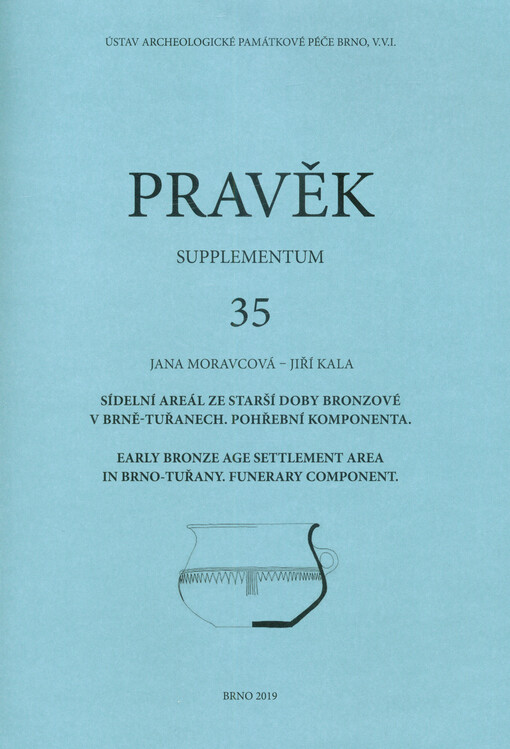 Sídelní areál ze starší doby bronzové v Brně-Tuřanech. Pohřební komponenta = Early Bronze Age settlement area in Brno-Tuřany. Funerary component