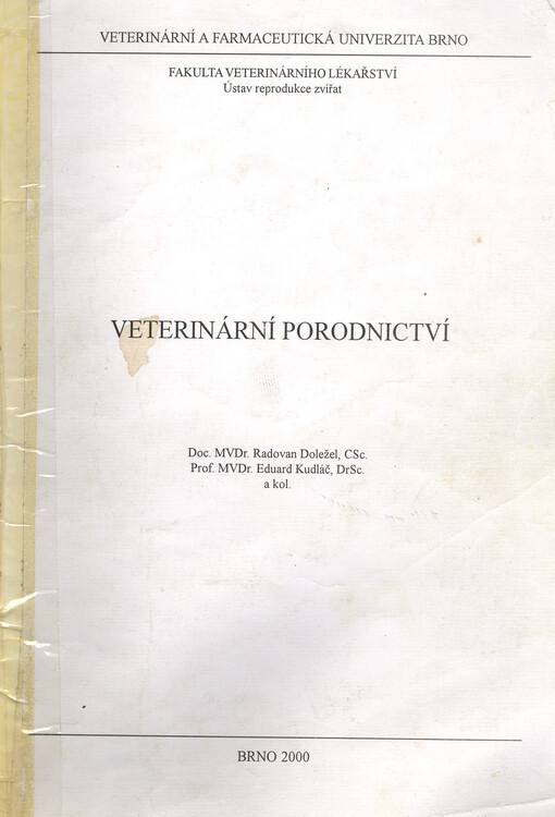 Veterinární porodnictví