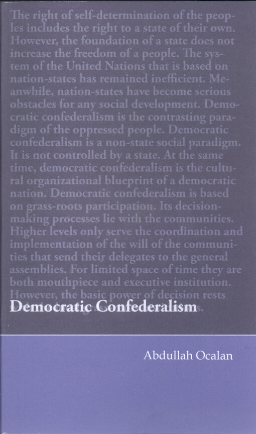 Democratic confederalism