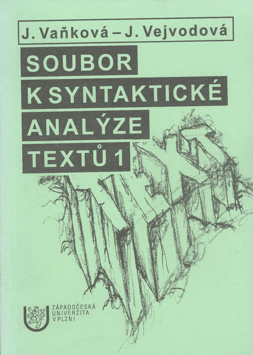 Soubor úkolů k syntaktické analýze textů I.
