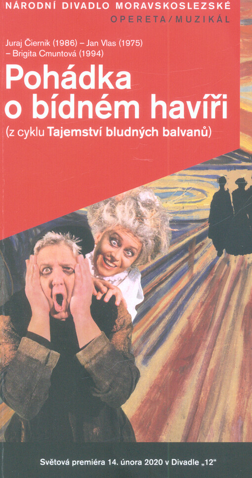 Juraj Čiernik (1986) - Jan Vlas (1975) - Brigita Cmuntová (1994), Pohádka o bídném havíři : (z cyklu Tajemství bludných balvanů) : světová premiéra 14. února 2020 v Divadle 