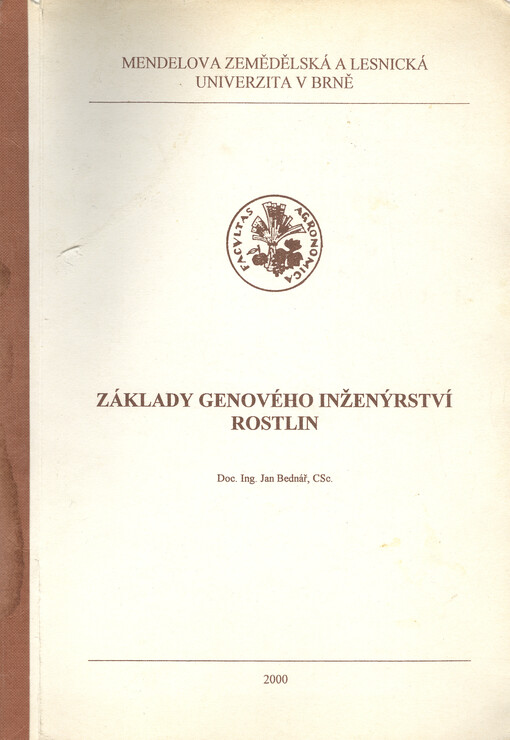 Základy genového inženýrství rostlin