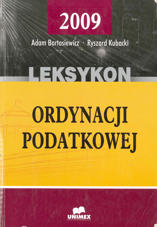 Leksykon ordynacji podatkowej
