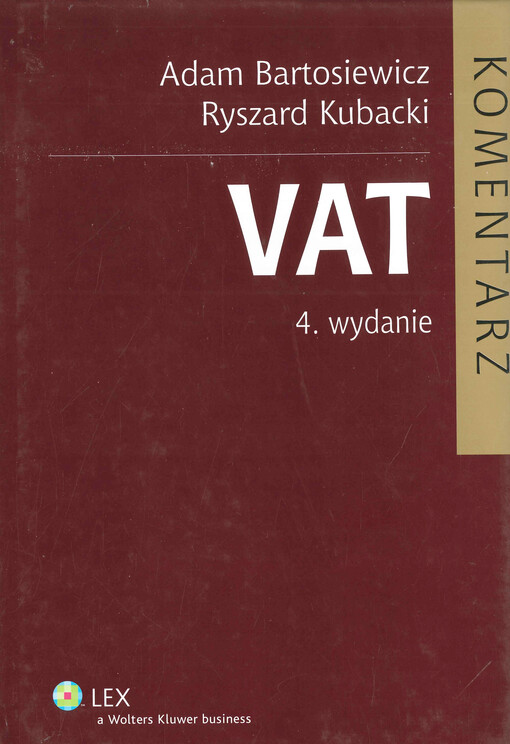 VAT : komentarz