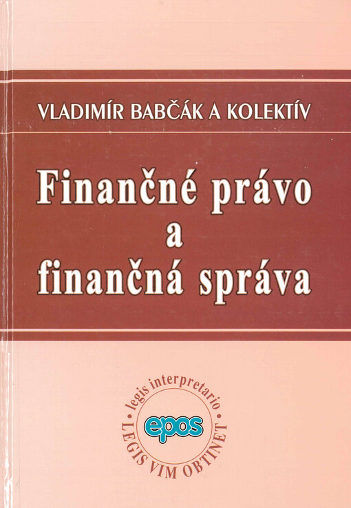 Finančné právo a finančná správa