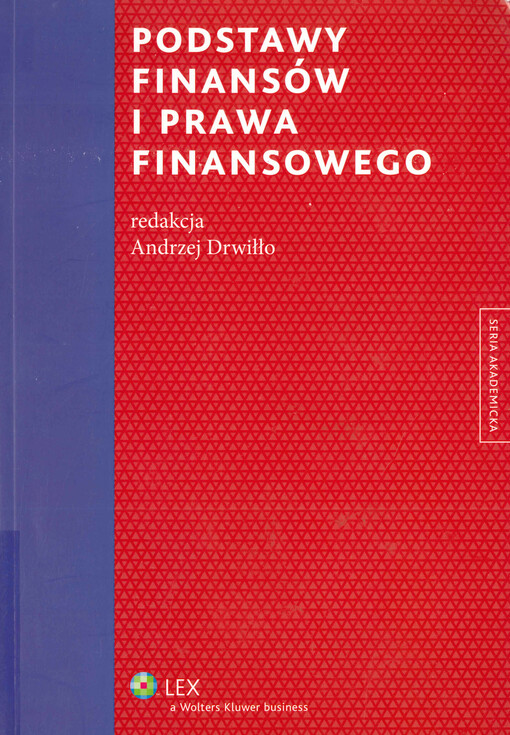 Podstawy finansów i prawa finansowego
