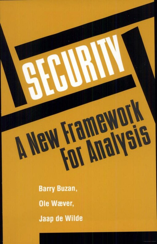 Security: A New Framework for Analysis