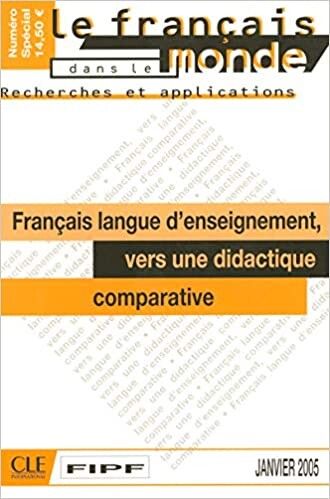Français language d'enseignement, vers une didactique comparative