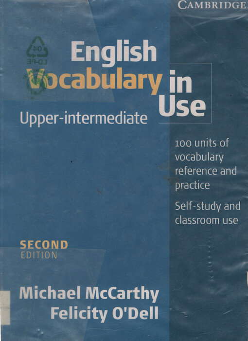 English vocabulary in use : upper-intermediate