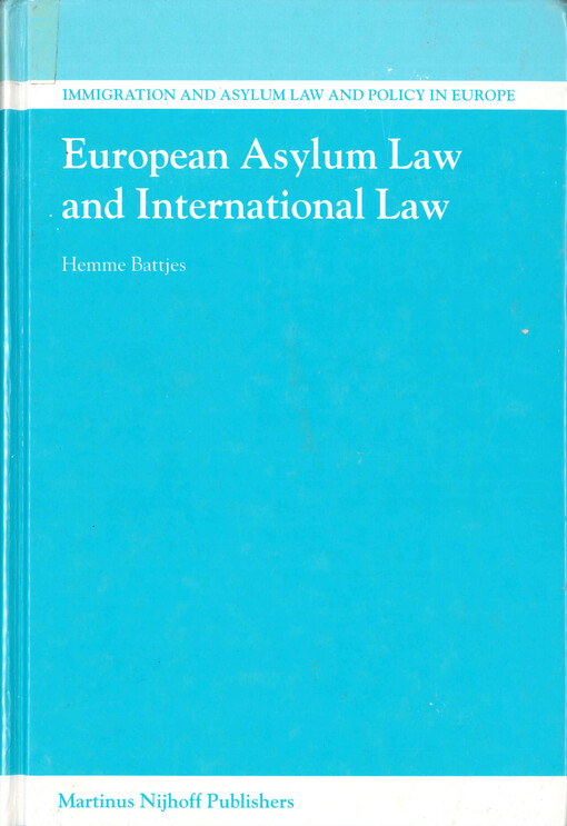 European asylum law and international law