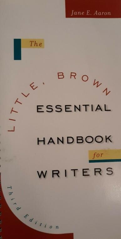 The little, brown essential handbook for writers