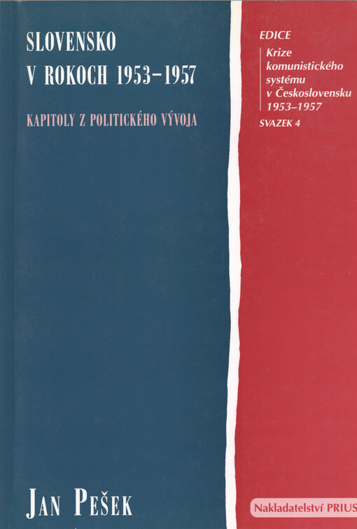 Slovensko v rokoch 1953-1957 : kapitoly z politického vývoja