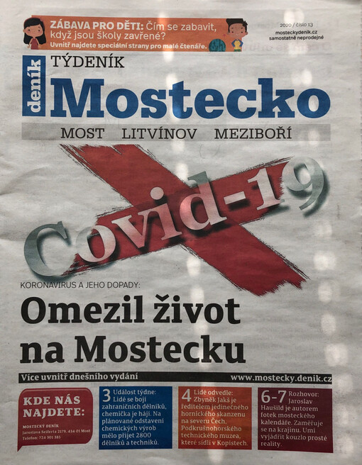 Týdeník Mostecko : opravdu mostecký týdeník