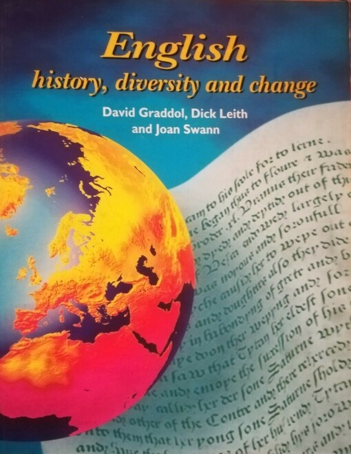 English : history, diversity and change