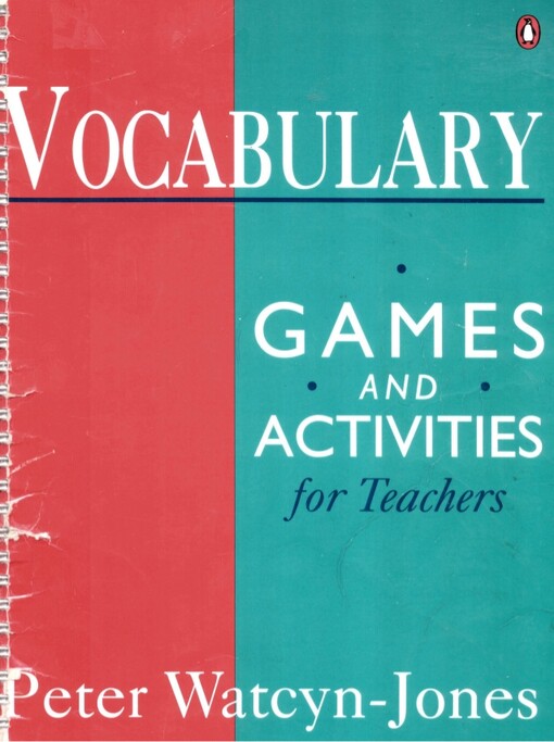Vocabulary Games and Activities for Teachers
