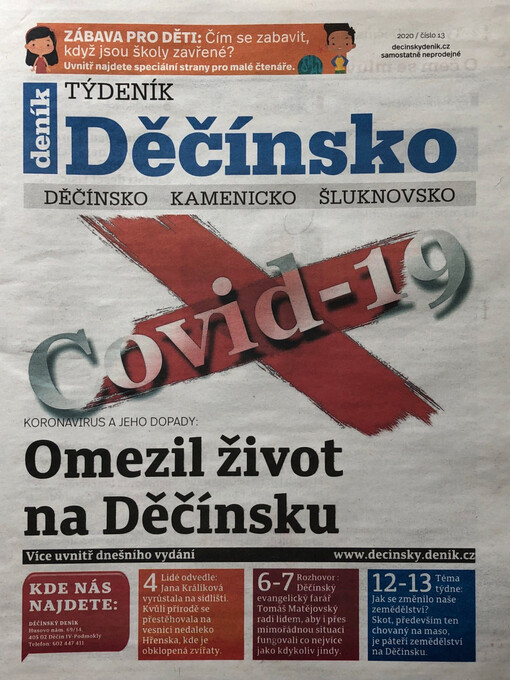 Týdeník Děčínsko : opravdu děčínský týdeník