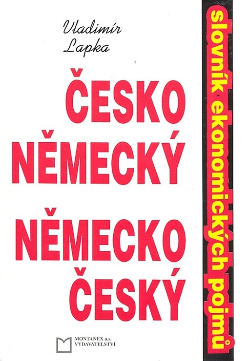 Česko-německý, německo-český slovník ekonomických pojmů