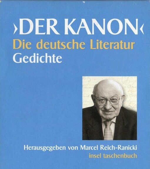 Der Kanon. Lyrik