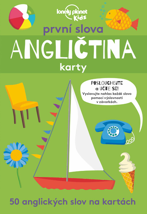 Angličtina : karty : první slova : 50 anglických slov na kartách