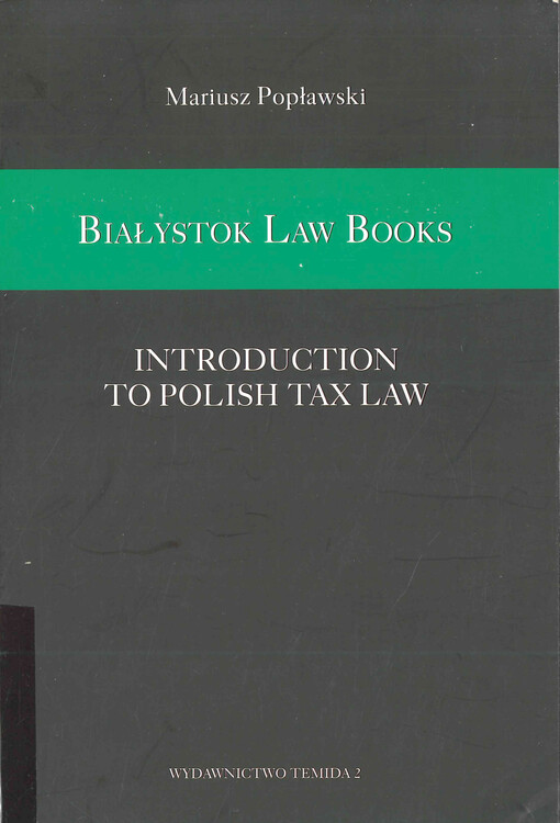 Introduction to Polish tax law