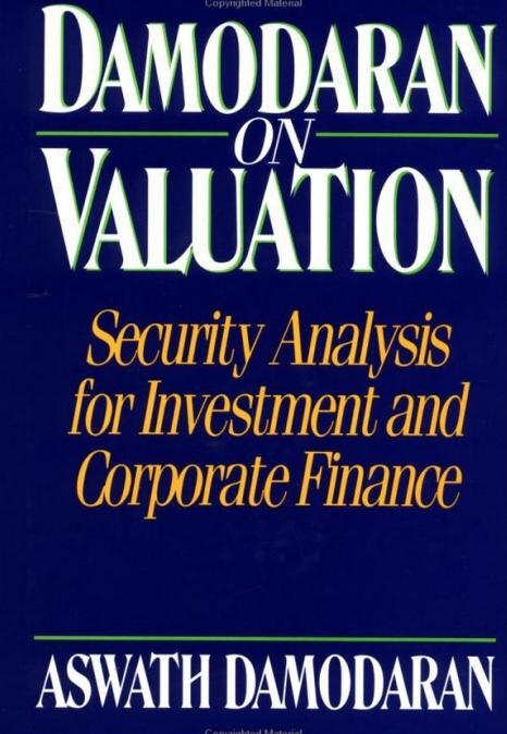 Damodaran on Valuation: Security Analysis for Investment and Corporate Finance