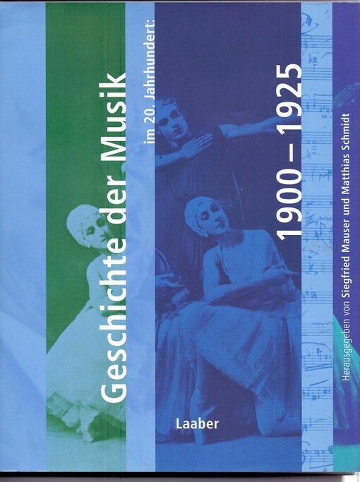 Geschichte der Musik im 20. Jahrhundert: 1900-1925