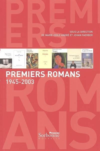 Premiers romans