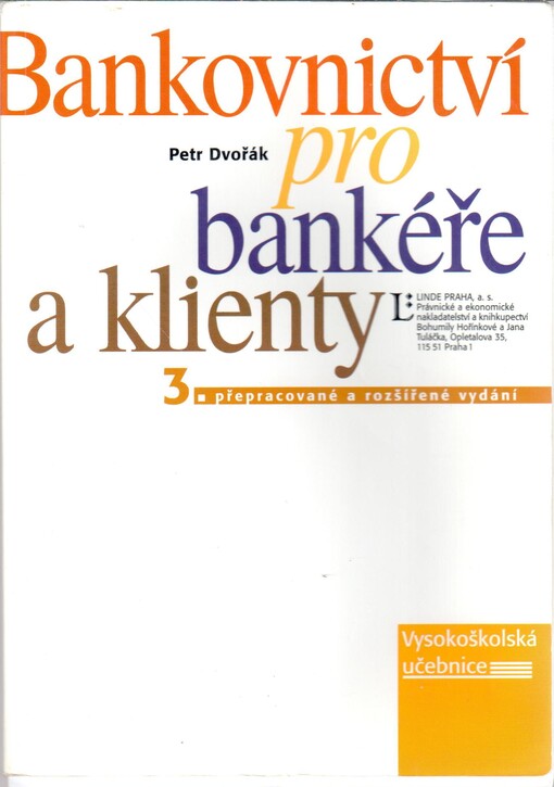 Bankovnictví pro bankéře a klienty