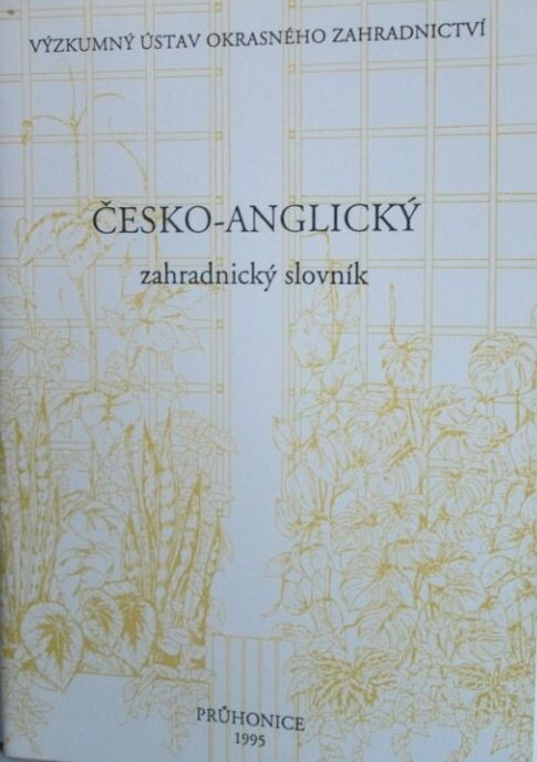 Česko-anglický zahradnický slovník