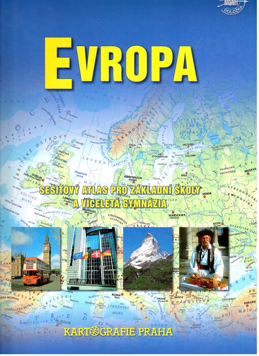 Evropa sešitový atlas pro základní školy a víceletá gymnázia