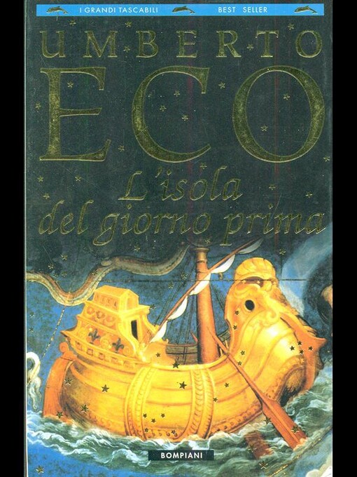 L'Isola del Giorno Prima (Fiction, poetry & drama) (Italian Edition)