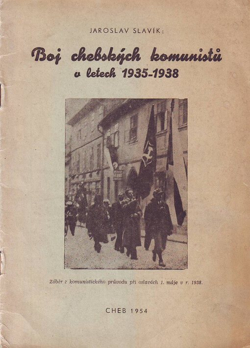 Boj chebských komunistů v letech 1935-1938